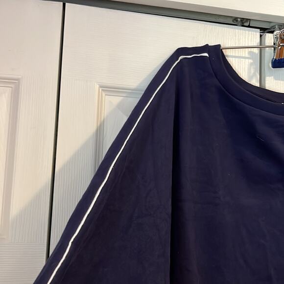 Levi’s Sweatshirt Navy Blue White 1X - Picture 4 of 8